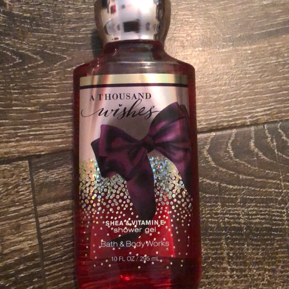 Bath and body works a thousand wishes body wash